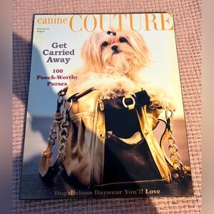 Canine couture wall hanging